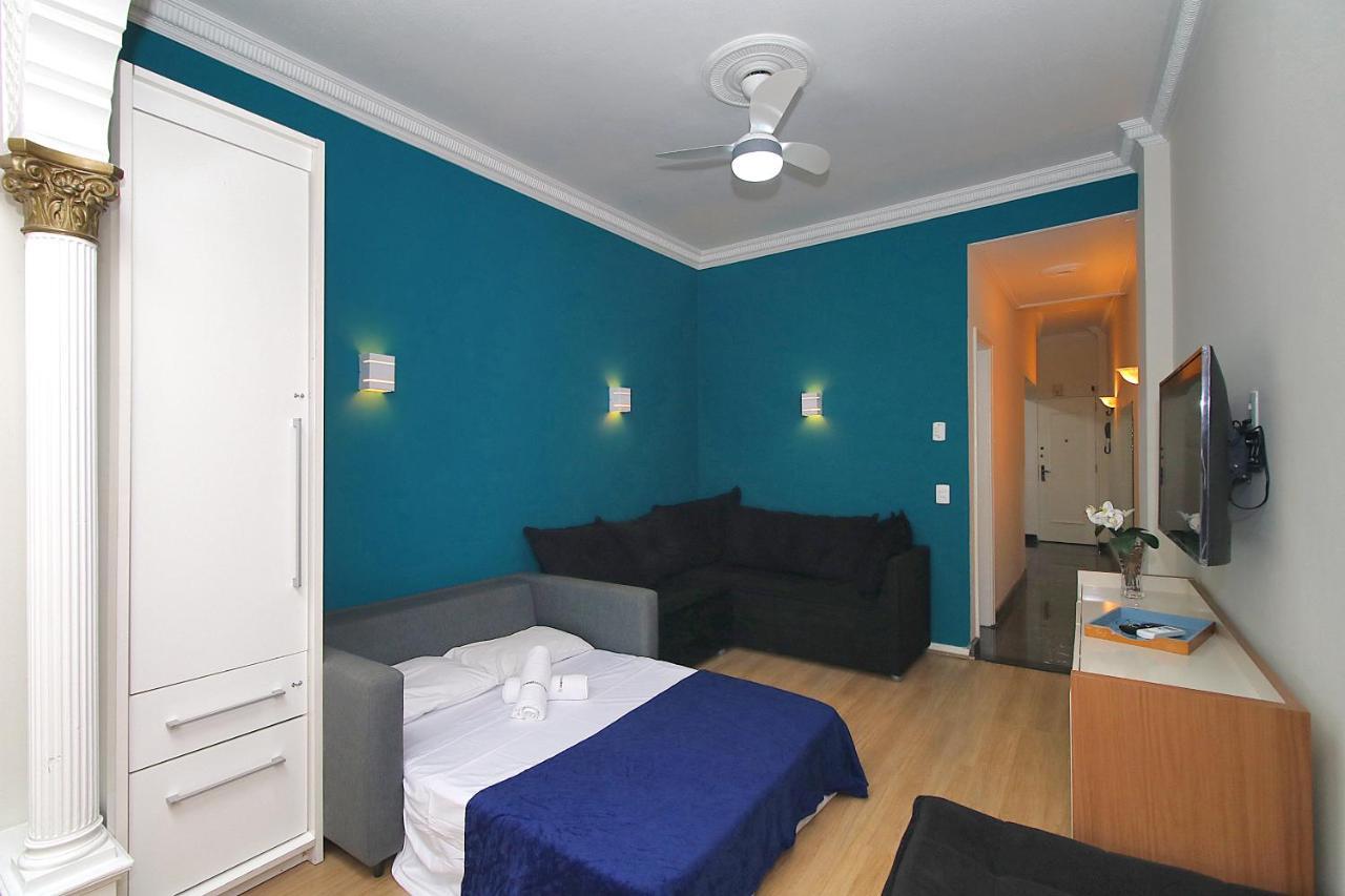 Fantastico 1 Quarto E Sala Em Copacabana Com Vista Para Natureza Leilighet Rio de Janeiro Eksteriør bilde