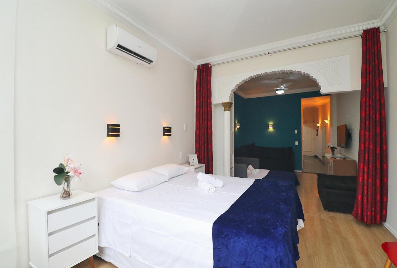 Fantastico 1 Quarto E Sala Em Copacabana Com Vista Para Natureza Leilighet Rio de Janeiro Eksteriør bilde