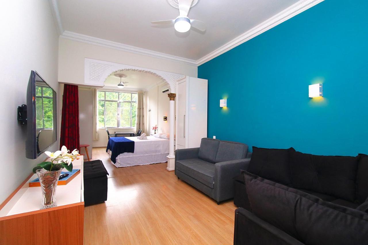 Fantastico 1 Quarto E Sala Em Copacabana Com Vista Para Natureza Leilighet Rio de Janeiro Eksteriør bilde