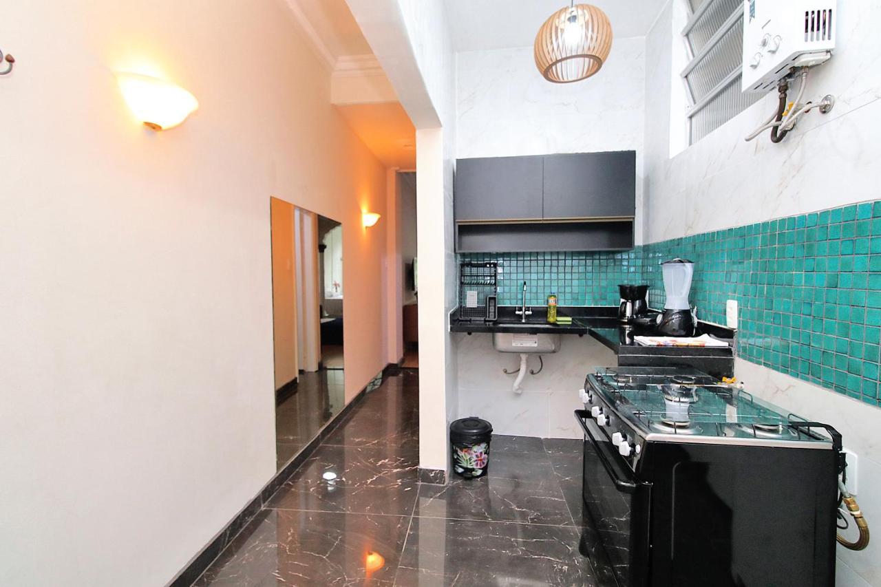 Fantastico 1 Quarto E Sala Em Copacabana Com Vista Para Natureza Leilighet Rio de Janeiro Eksteriør bilde