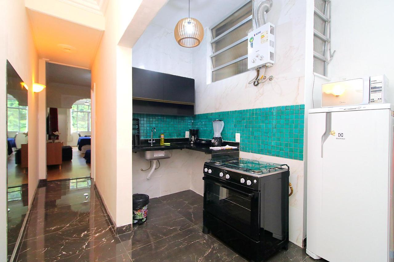 Fantastico 1 Quarto E Sala Em Copacabana Com Vista Para Natureza Leilighet Rio de Janeiro Eksteriør bilde