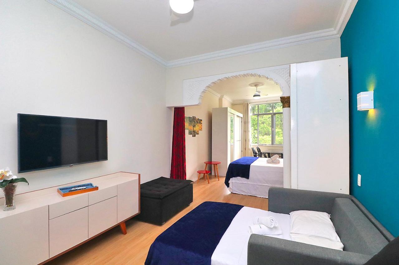 Fantastico 1 Quarto E Sala Em Copacabana Com Vista Para Natureza Leilighet Rio de Janeiro Eksteriør bilde
